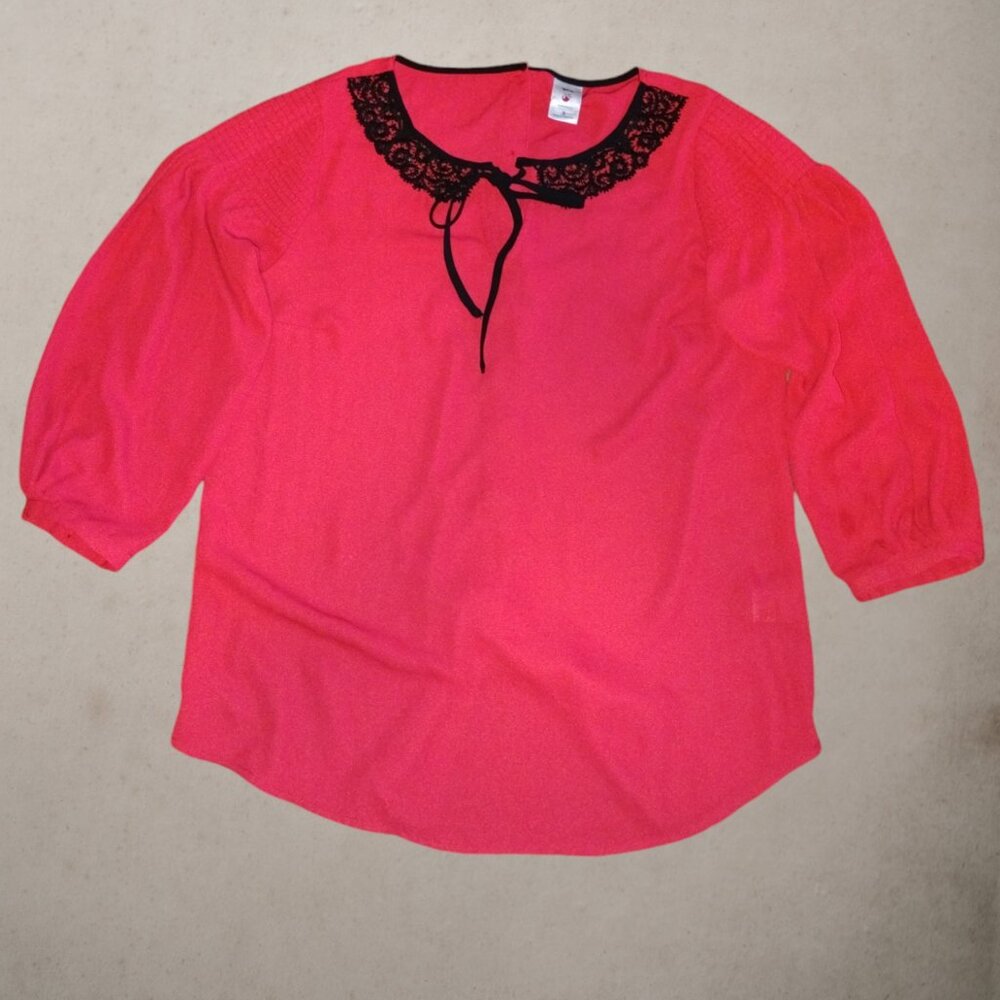 Disney Snow White Lauren Conrad Red Blouse